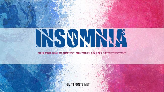 Insomnia example