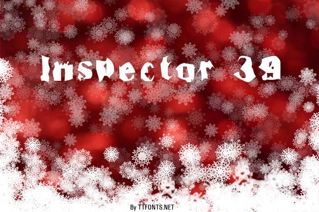 Inspector 39 example