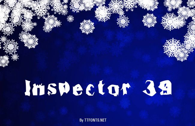 Inspector 39 example