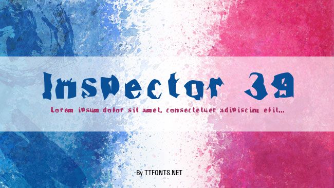 Inspector 39 example
