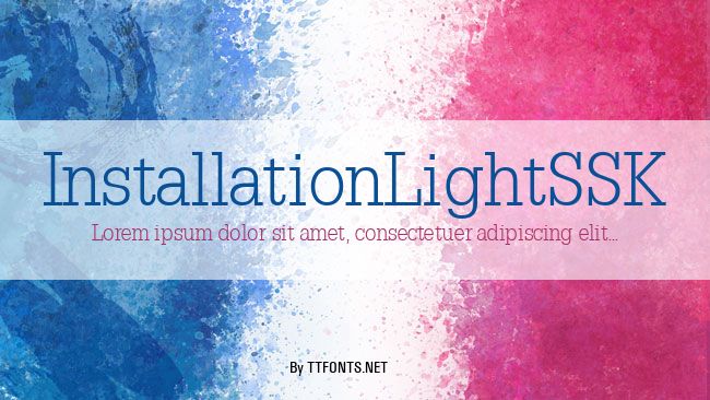 InstallationLightSSK example