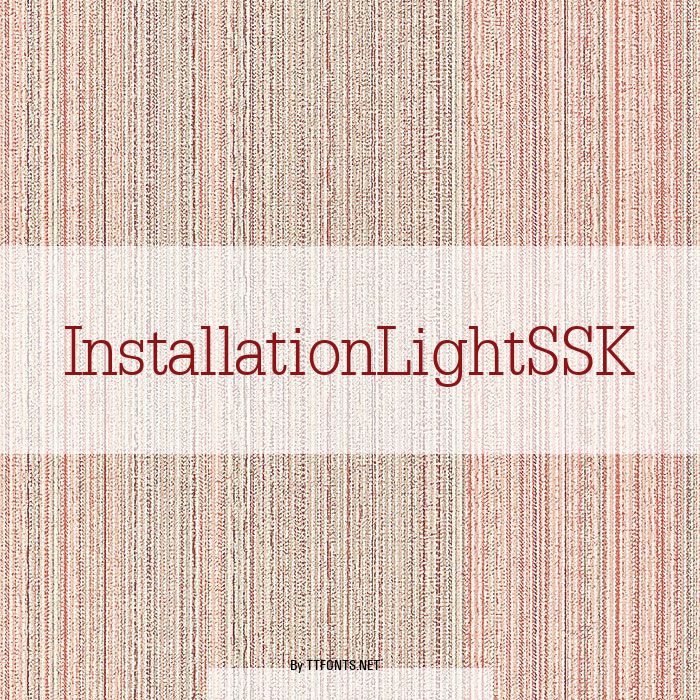 InstallationLightSSK example