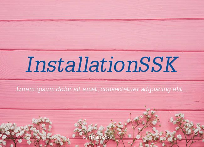 InstallationSSK example
