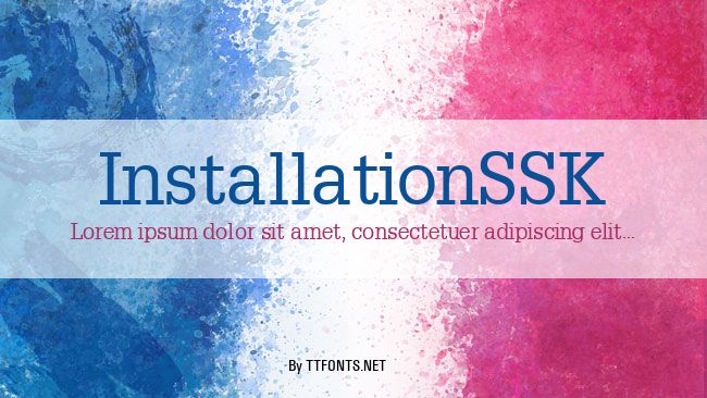 InstallationSSK example