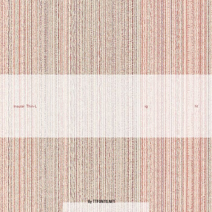 Insular Thin-Light example