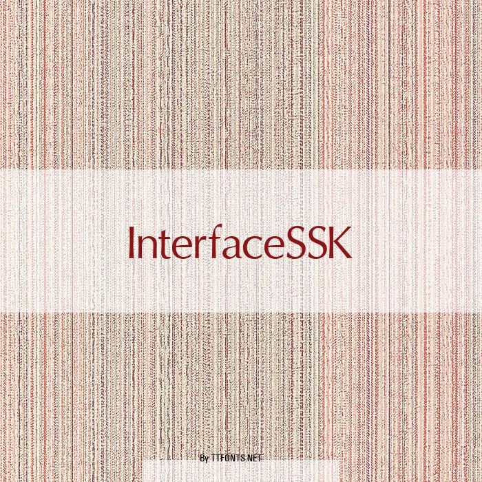 InterfaceSSK example