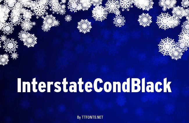 InterstateCondBlack example