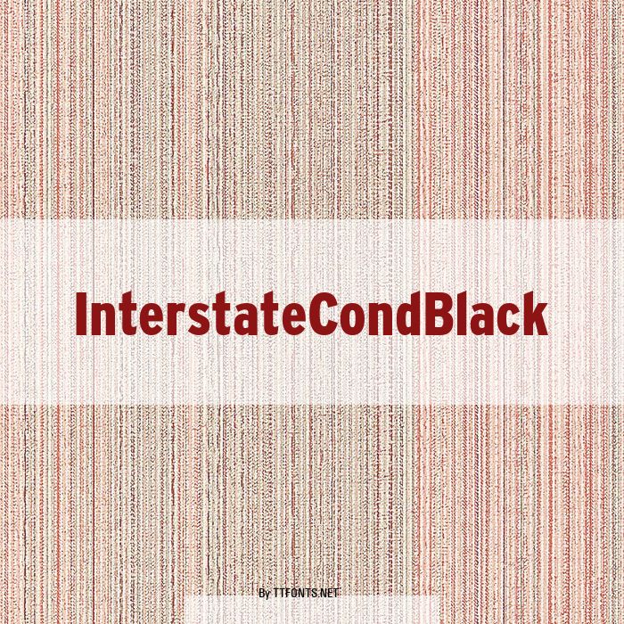 InterstateCondBlack example