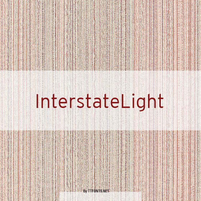 InterstateLight example