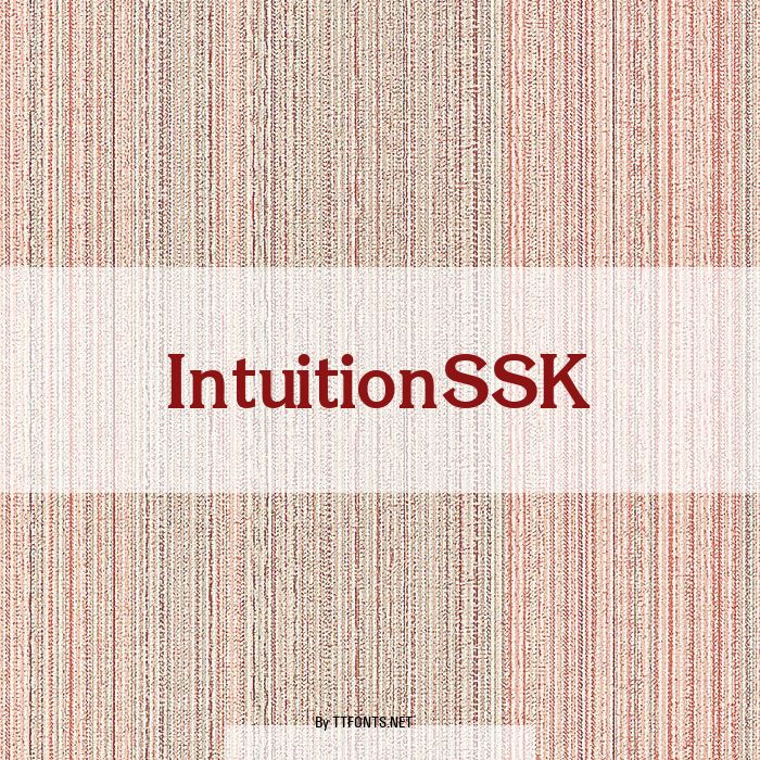 IntuitionSSK example