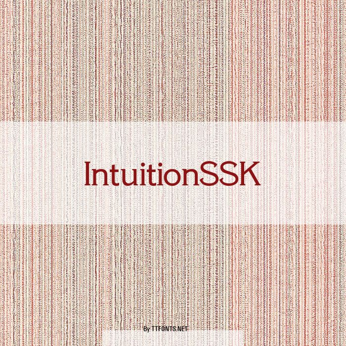 IntuitionSSK example