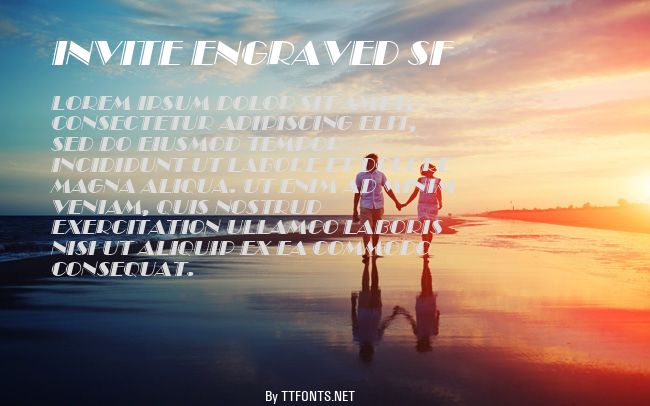 Invite Engraved SF example