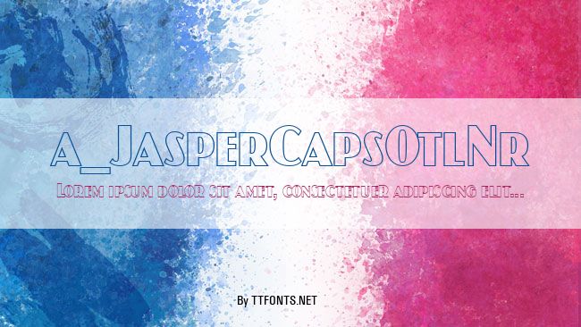 a_JasperCapsOtlNr example