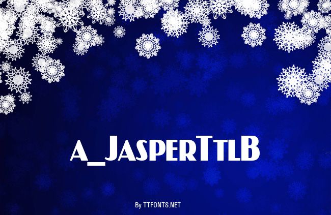 a_JasperTtlB&WDn example