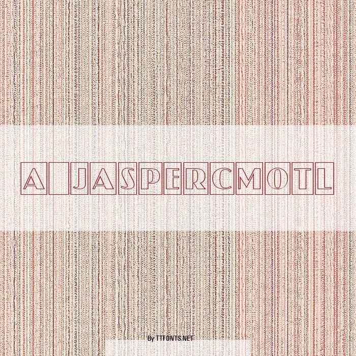 a_JasperCmOtl example