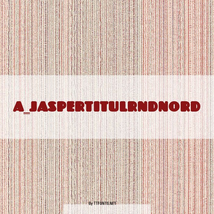 a_JasperTitulRndNord example