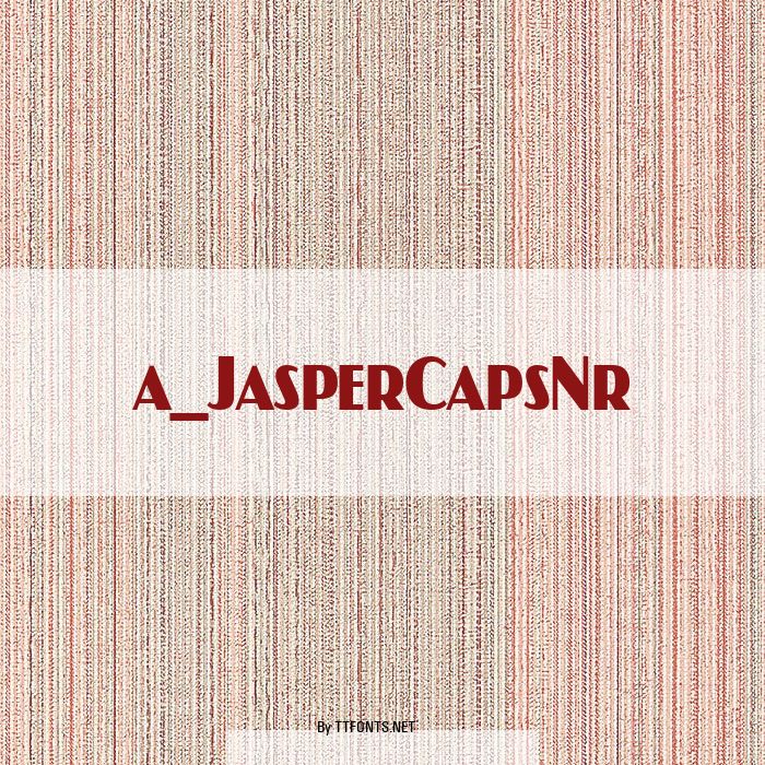 a_JasperCapsNr example