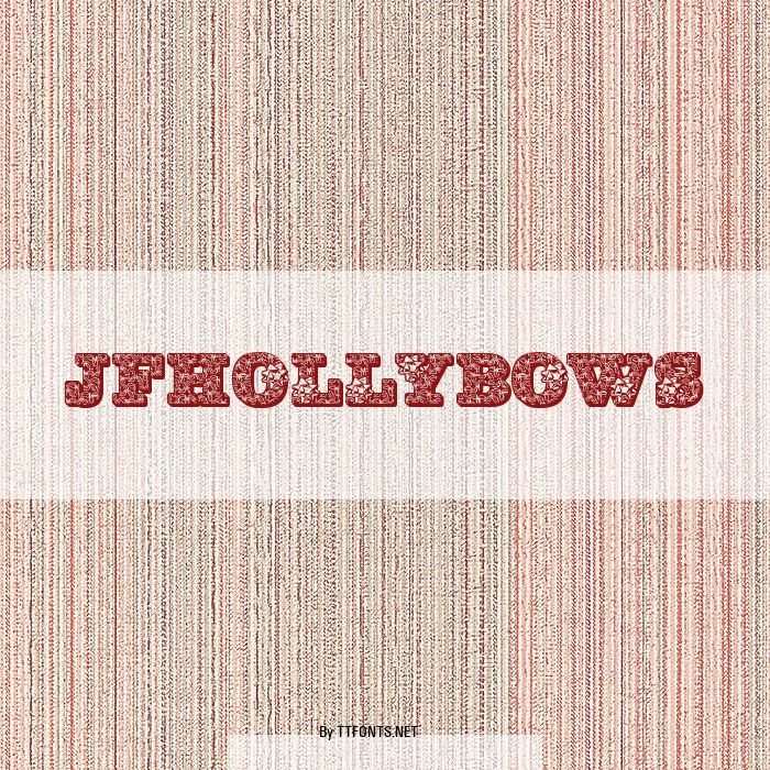 JFHollyBows example