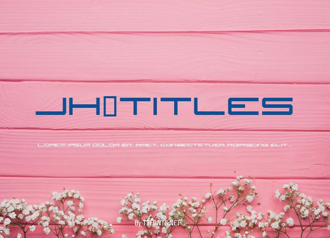 JH_TITLES example