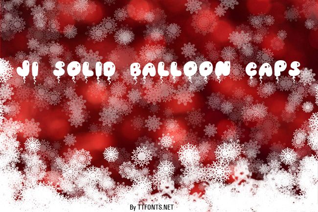 JI Solid Balloon Caps example