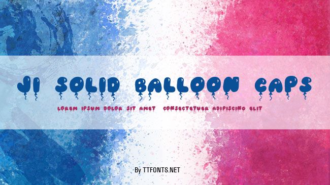JI Solid Balloon Caps example