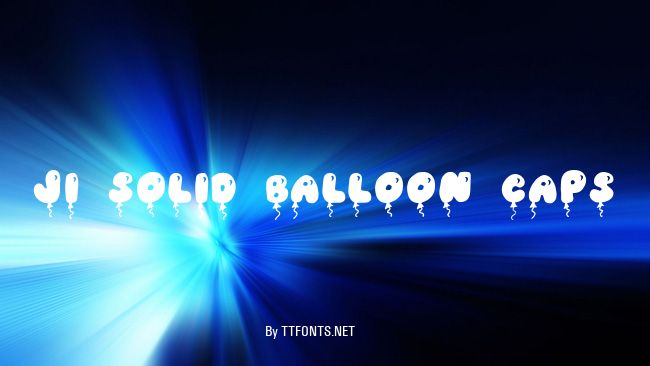 JI Solid Balloon Caps example