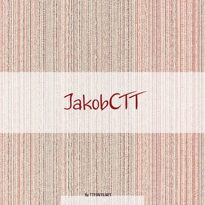 JakobCTT example