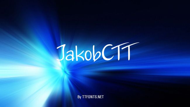 JakobCTT example