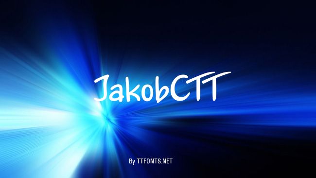 JakobCTT example