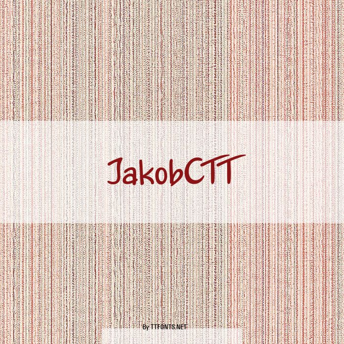 JakobCTT example