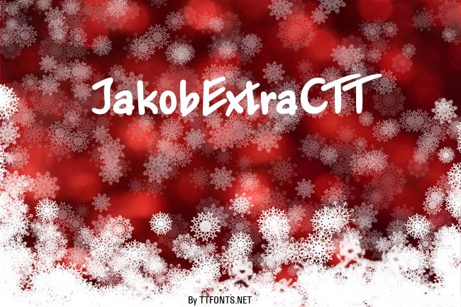 JakobExtraCTT example