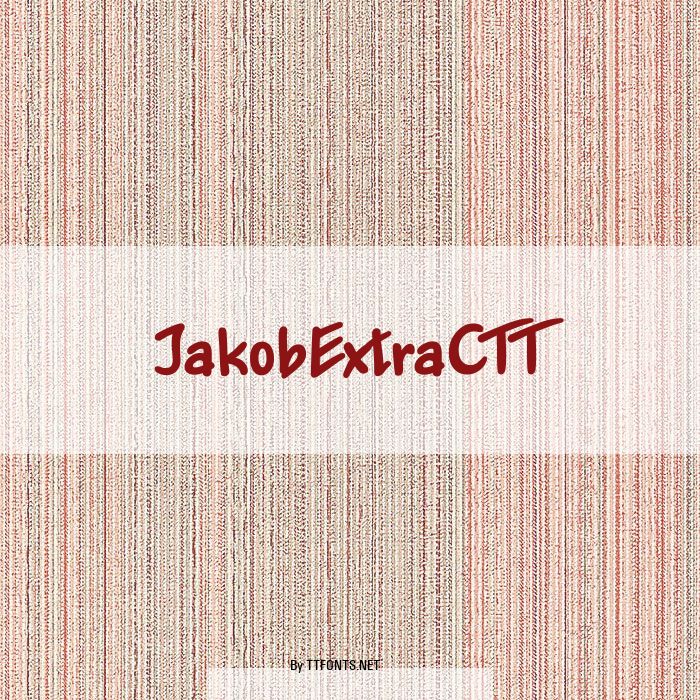 JakobExtraCTT example