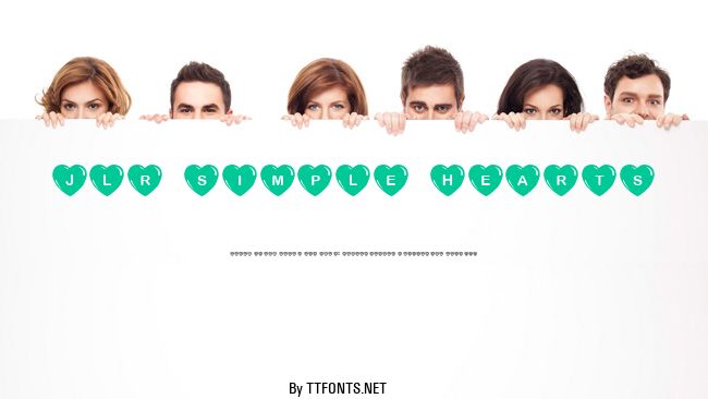 JLR Simple Hearts example
