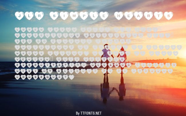 JLR Simple Hearts example