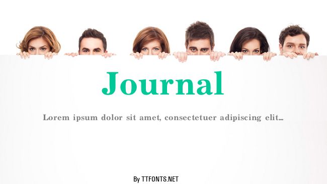 Journal example