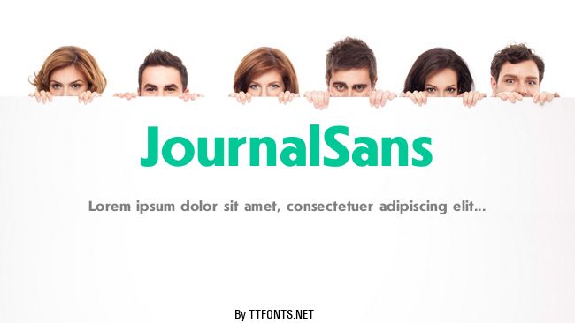 JournalSans example