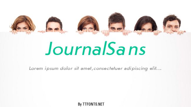 JournalSans example