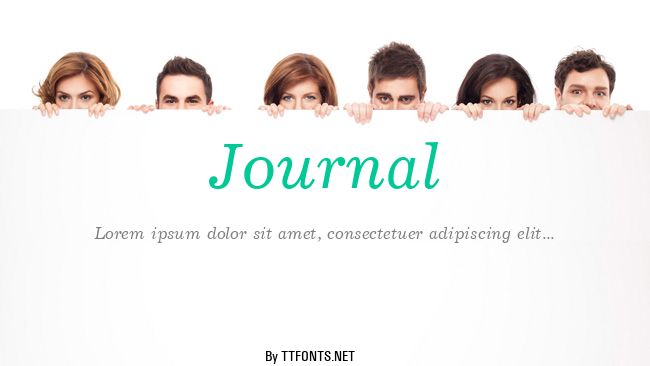 Journal example