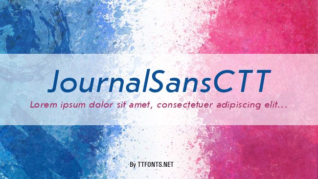 JournalSansCTT example