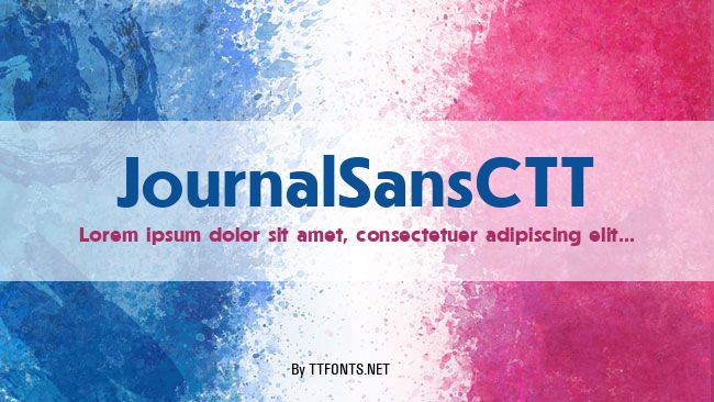 JournalSansCTT example