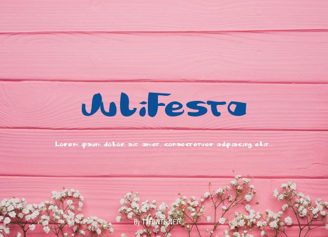 JuliFesta example