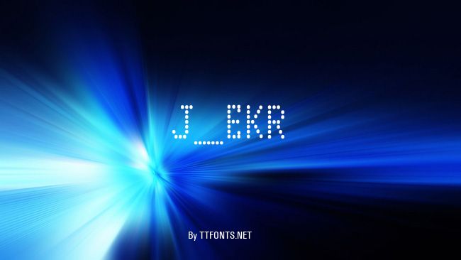 J_EKR example