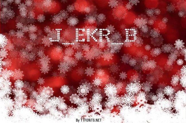 J_EKR_B example