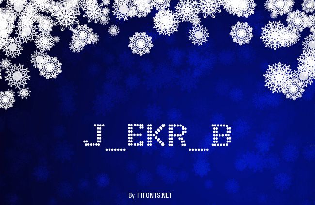 J_EKR_B example