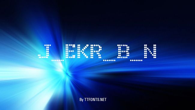 J_EKR_B_N example