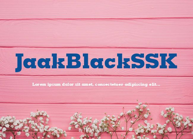 JaakBlackSSK example