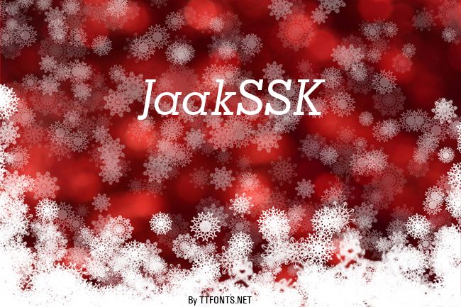 JaakSSK example