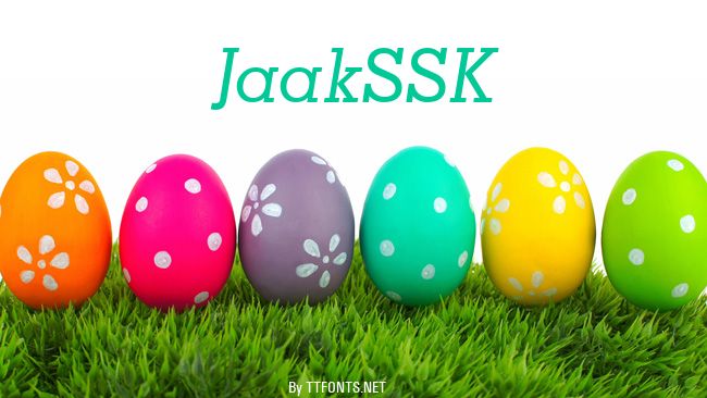 JaakSSK example
