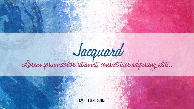 Jacquard example