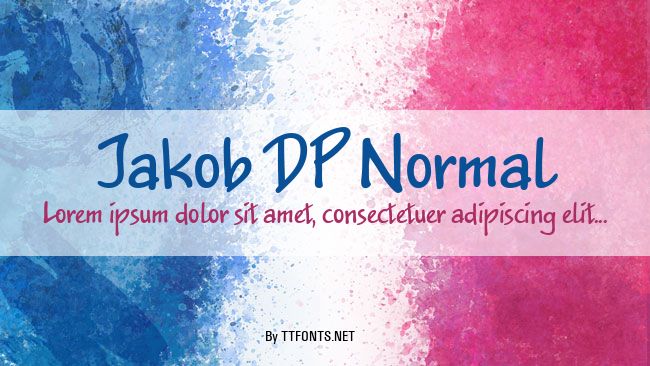 Jakob DP Normal example
